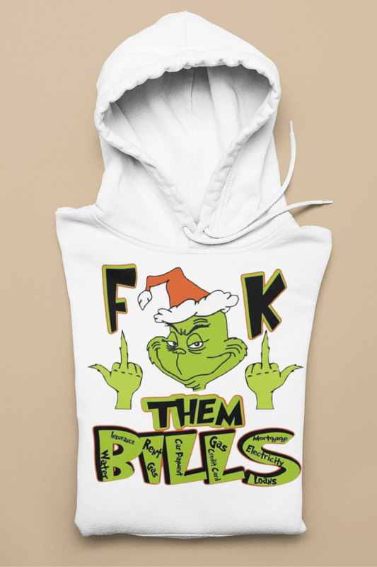 GRINCH "F" THEM BILLS HOODIE