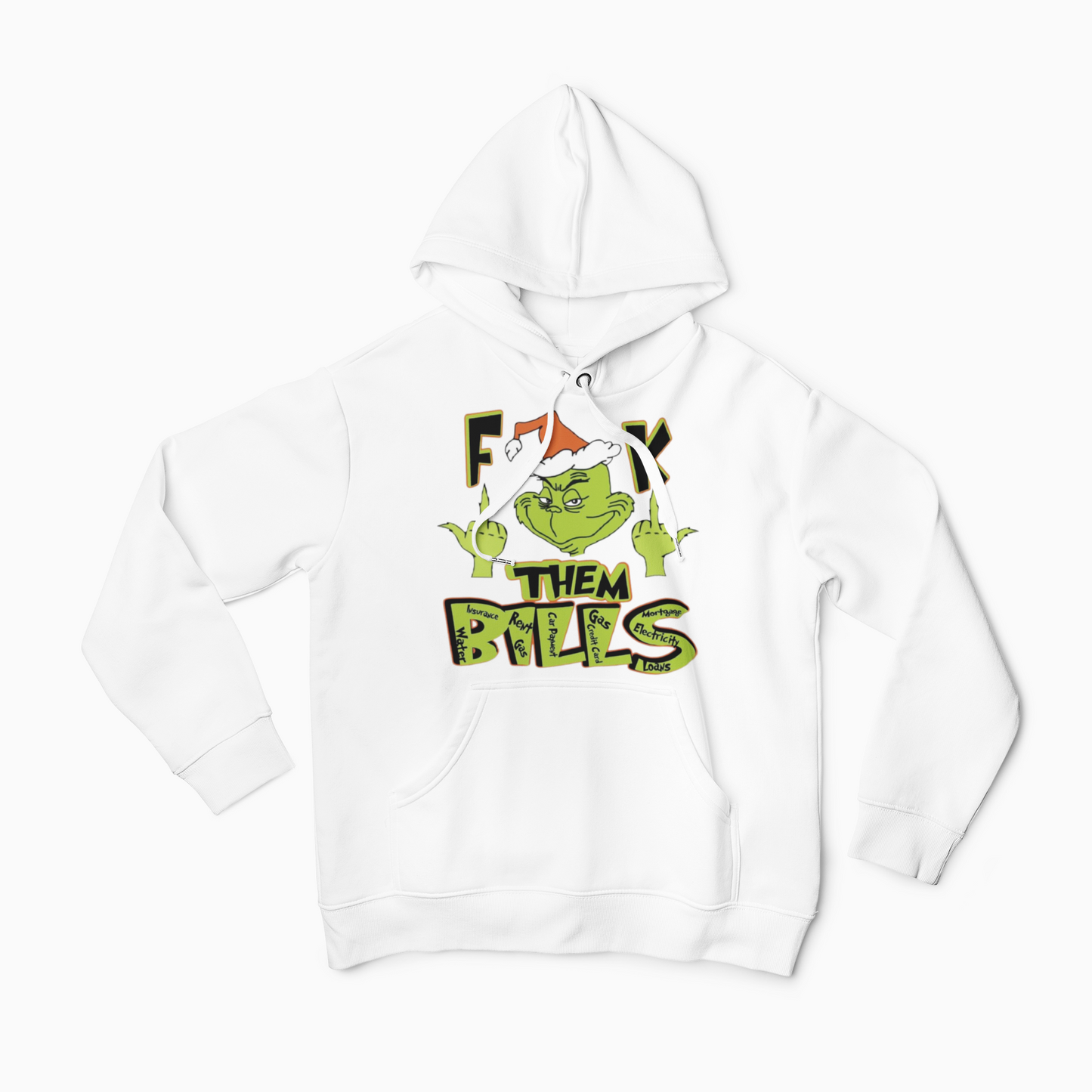 GRINCH "F" THEM BILLS HOODIE